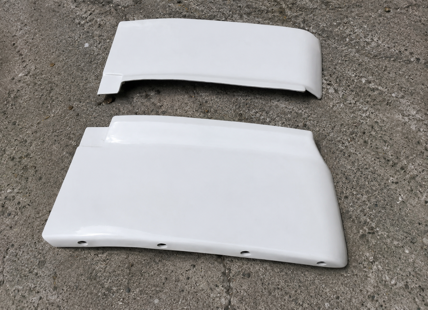 rear quarter-panel extensions / rear bumper-end filler pieces for 1969 Cadillac DeVille. - Image 5